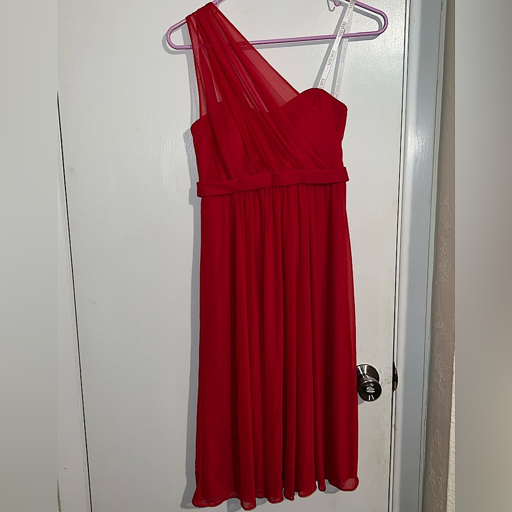 One-shoulder Bridesmaids dress